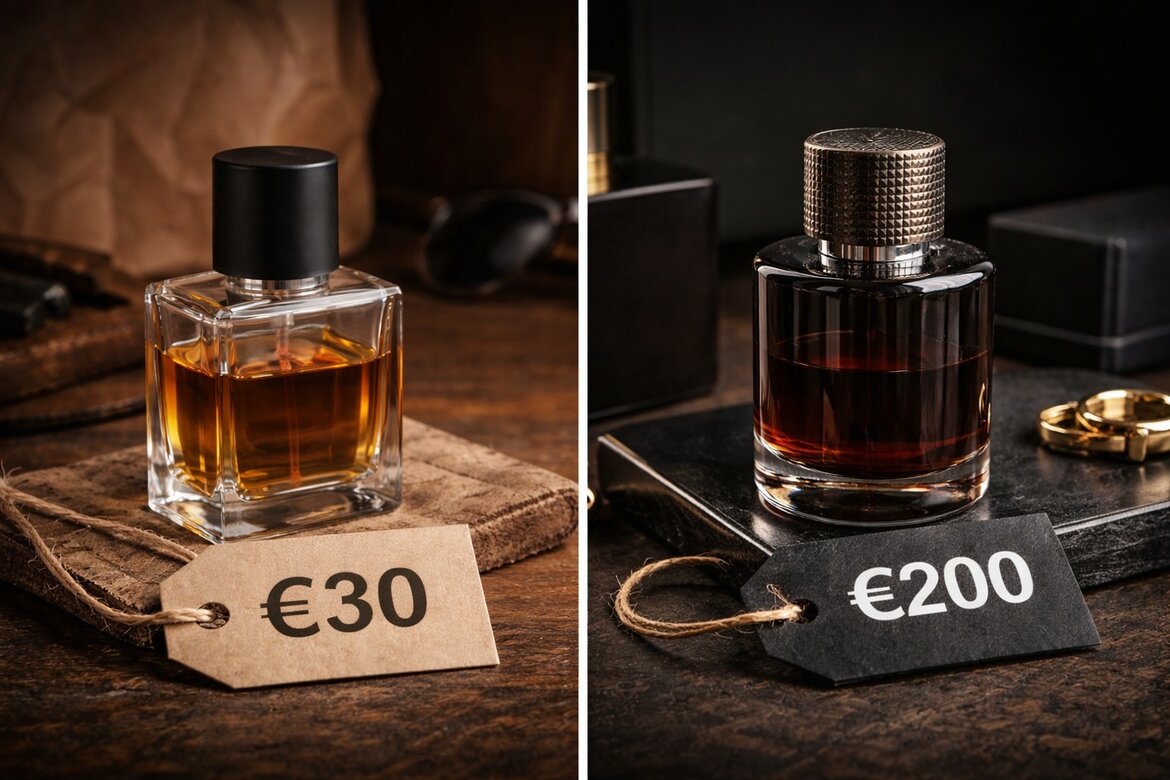 Waarom goedkoper parfum anders ruikt dan duur parfum