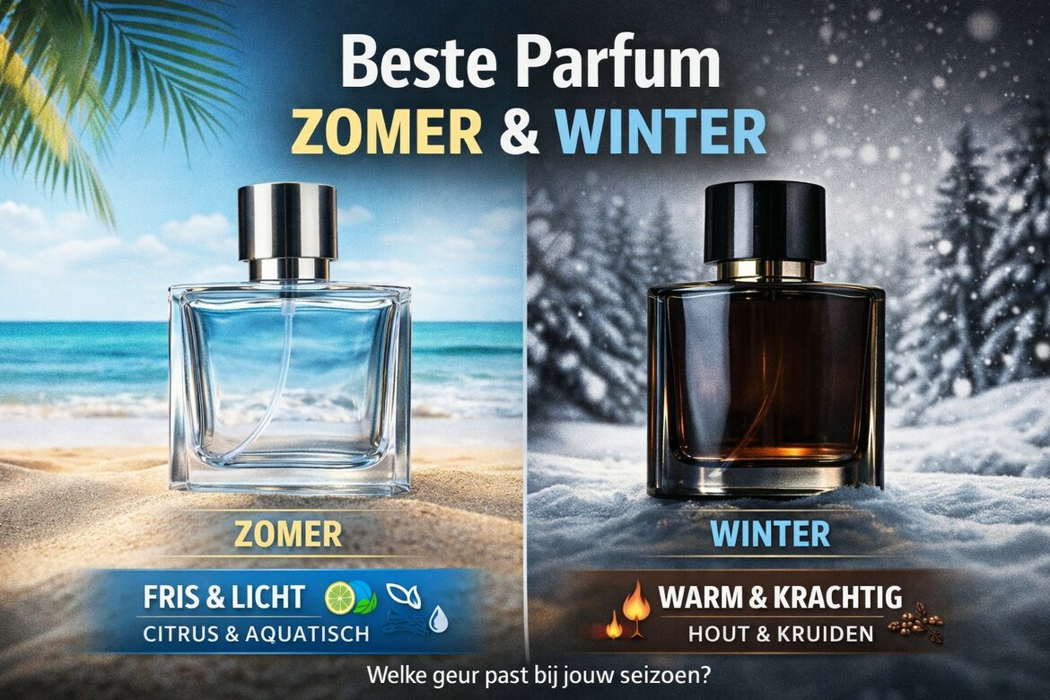 Beste parfum voor zomer en winter: welke geur past bij welk seizoen?