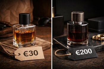 Waarom goedkoper parfum anders ruikt dan duur parfum