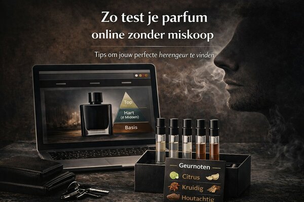 Zo test je parfum online zonder miskoop