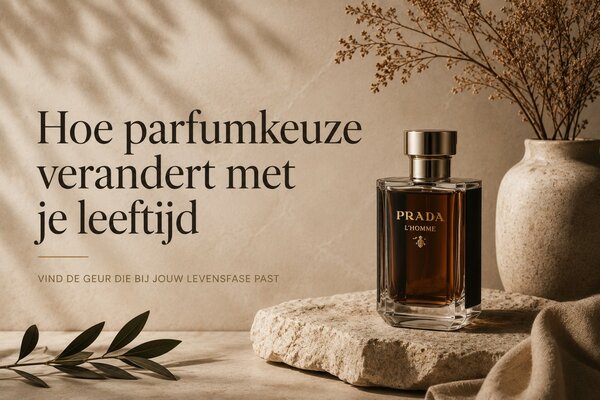 Hoe parfumkeuze verandert met je leeftijd